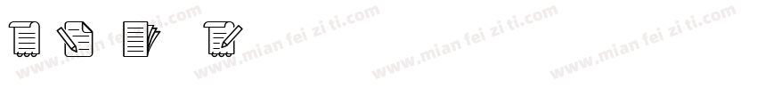 Document fonts字体转换